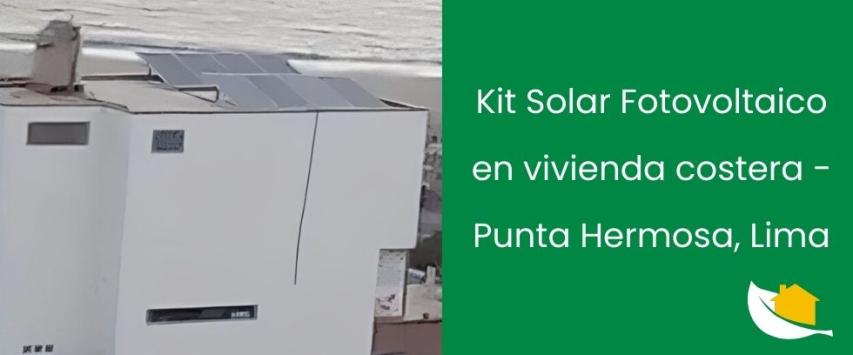 Instalación Solar Fotovoltaica Punta Hermosa