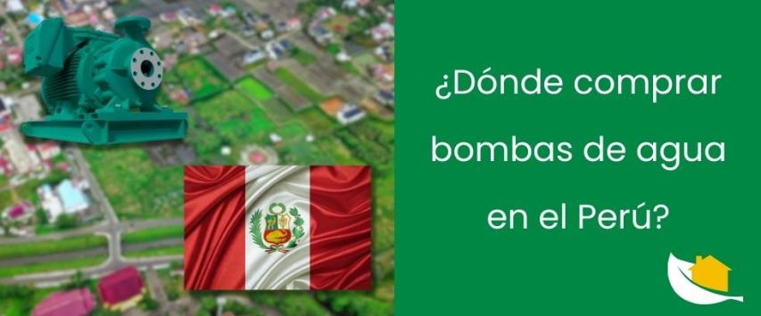 ¿Dónde comprar bombas de agua?