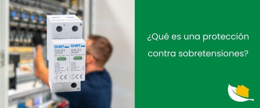¿Qué es una protección contra sobretensiones?