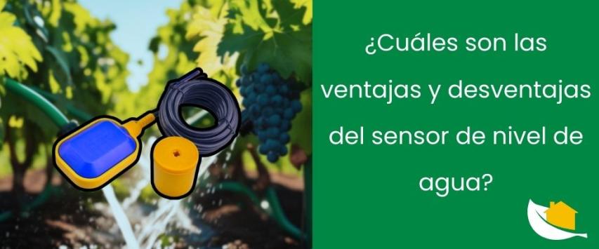 ¿Cuáles son las ventajas y desventajas del sensor de nivel de agua?