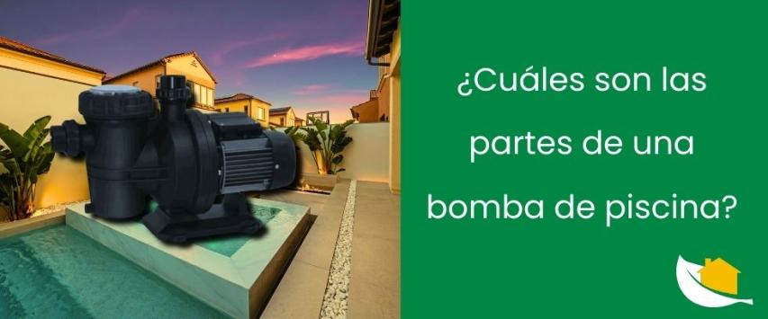 ¿Cuáles son las partes de una bomba de piscina?