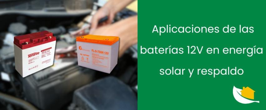 ¿Para qué sirve una batería 12V? Usos más comunes