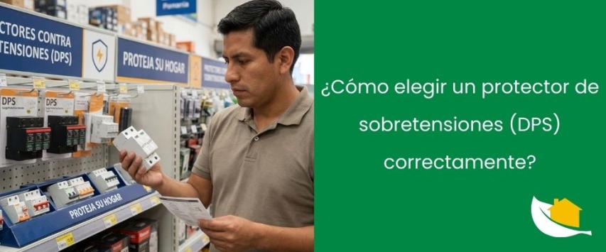 ¿Cómo elegir un protector de sobretensiones (DPS) correctamente?