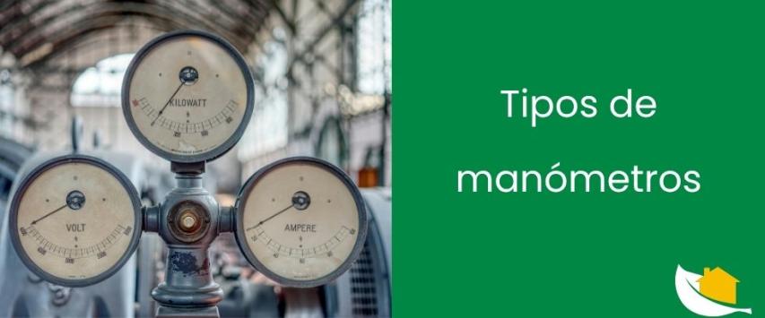 Tipos de manómetros