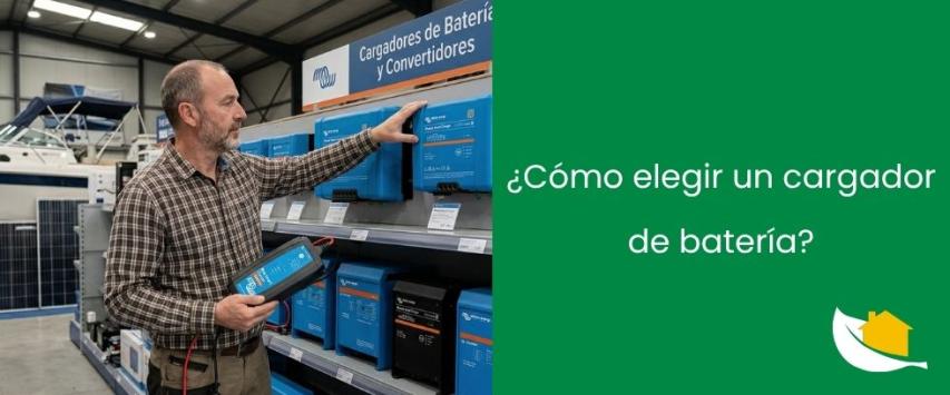 ¿Cómo elegir un cargador de batería?