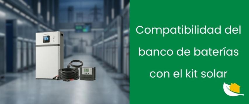 Compatibilidad de bancos de baterías en sistemas fotovoltaicos