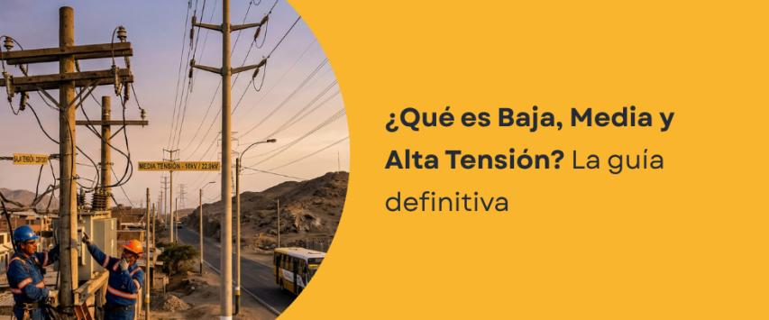 ¿Cuáles son los niveles de tensión?