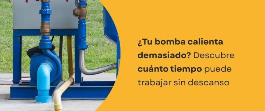 ¿Cuánto tiempo puede estar trabajando una bomba de agua?