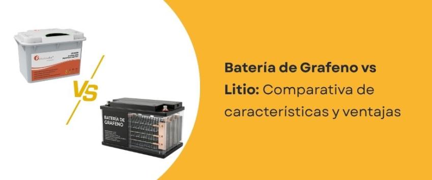 Batería de grafeno vs. batería litio