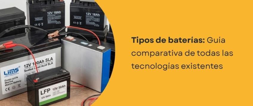 Tipos de baterías