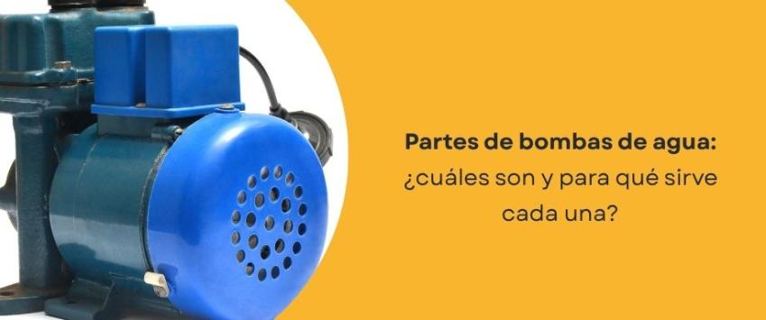 Partes de una bomba de agua