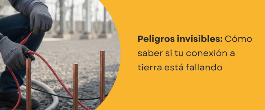 ¿Cuáles son los signos de una mala conexión a tierra?