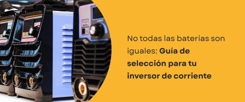 ¿Qué es un inversor de corriente?