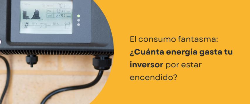 ¿Cuánto consume un inversor?