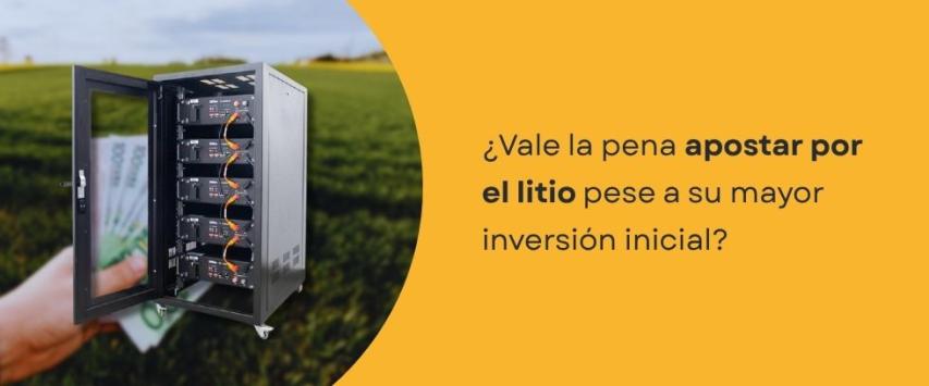 Cuándo vale la pena una batería de litio solar (y cuándo no)