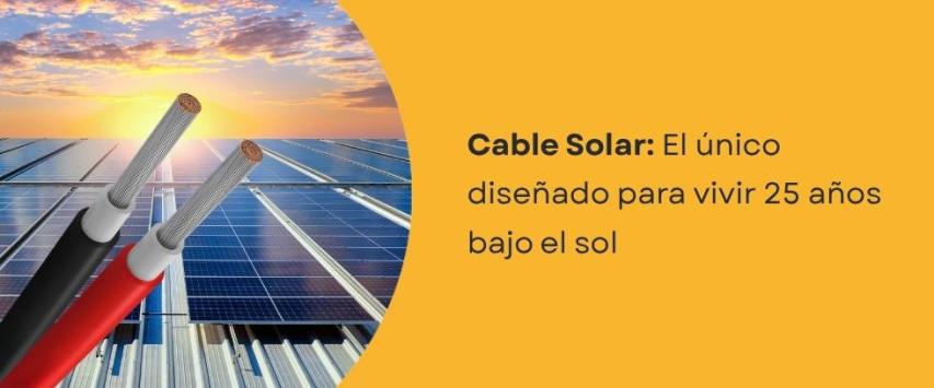 ¿Qué son los cables fotovoltaicos?