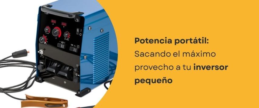 ¿Qué puedes conectar a un inversor pequeño?