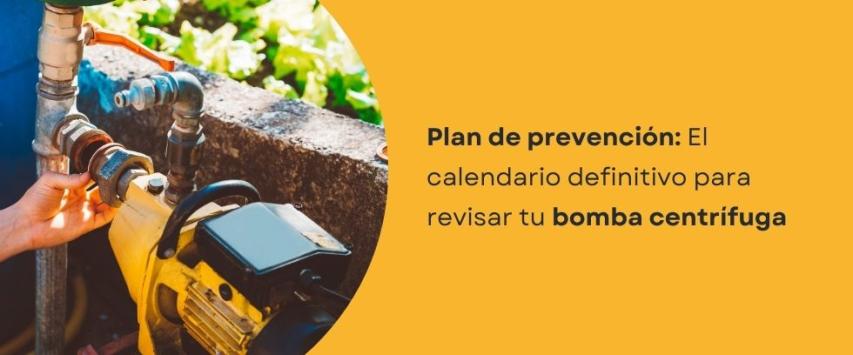 Mantenimiento de Bombas Centrífugas