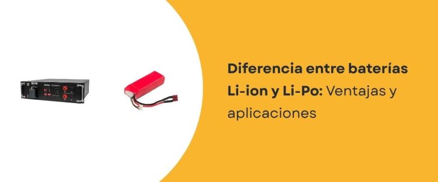 Diferencia entre batería de litio y polímero