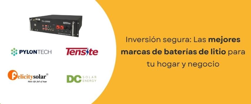 ¿Qué marca de batería de litio es mejor?