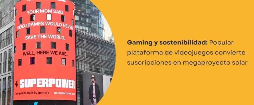 Popular plataforma de videojuegos convierte las suscripciones en inversión para un megaproyecto solar