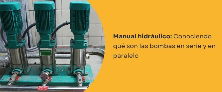 Qué son las bombas en serie y en paralelo