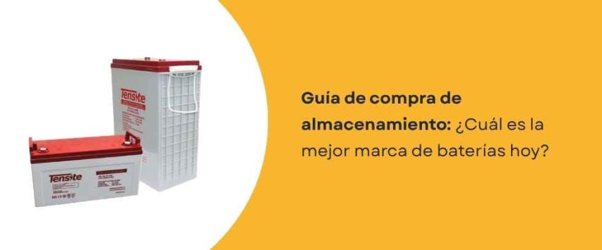 ¿Cuál es la mejor marca de baterías?
