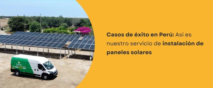 Servicio de instalación de paneles solares