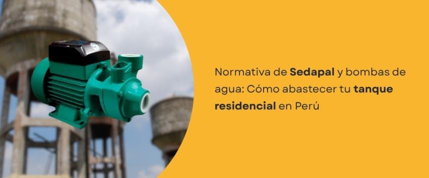 ¿Se puede llenar un tanque de agua directamente desde la red pública?