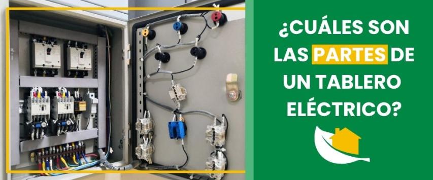 ¿Qué elementos componen un tablero eléctrico?