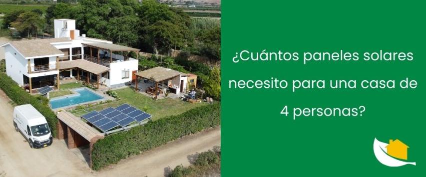 Para una casa de 4 personas