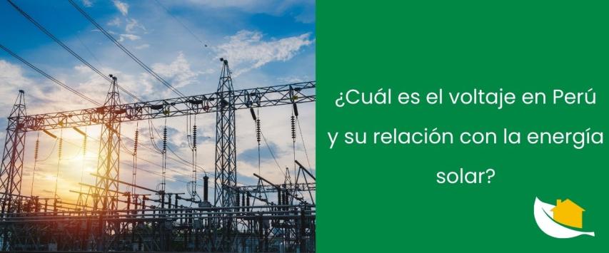 ¿Cuál es el voltaje en Perú?