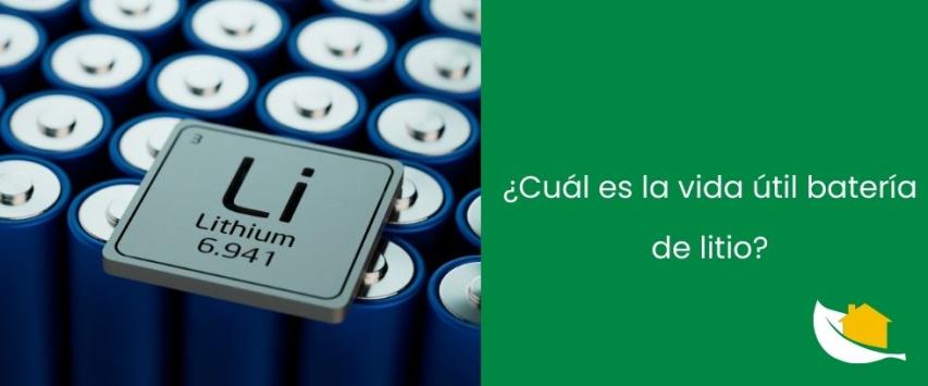 Vida útil de la batería de litio