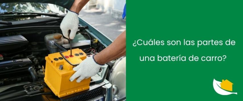 Partes de una batería de carro
