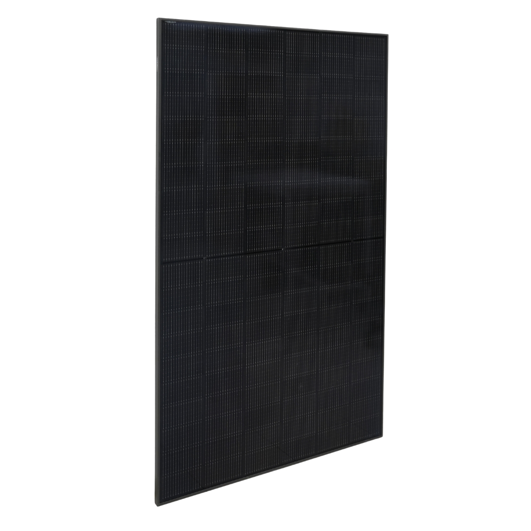 Panel Solar Bifacial 640W N-Type Full Black Tensite