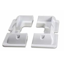 Soporte paneles Solares ABS 4 esquinas