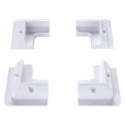 Soporte paneles Solares ABS 4 esquinas