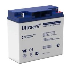 Batería GEL 12V 22Ah Ultracell UCG-22-12