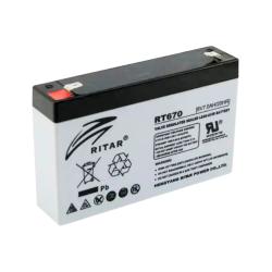 Batería 6V 7Ah RT670 Ritar