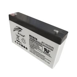 Batería 6V 7Ah AGM VRLA Ritar RT670