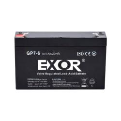 Batería 6V 7Ah GP7- 6 Exor