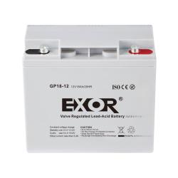 Batería 12V 18Ah GEL18- 12 Exor