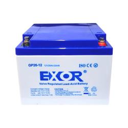 Batería 12V 26Ah GEL26- 12 Exor