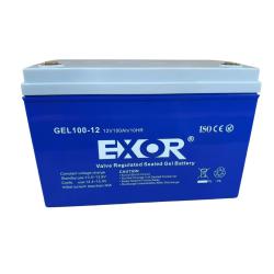 Batería 12V 100Ah GEL100- 12 Exor