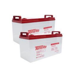 Pack 2 ud Baterías Recargables GEL 12V 150Ah Tensite