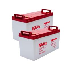 Pack 2 ud Baterías Solares AGM 12V 150Ah Tensite