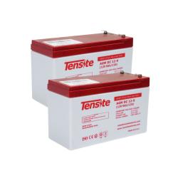 Pack 2 ud Baterías Plomo Ácido AGM 12V 9Ah Tensite