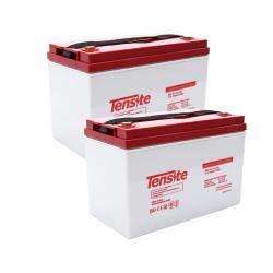 Pack 2 ud Baterías Plomo Ácido AGM 12V 100Ah Tensite