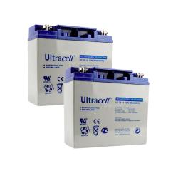 Pack 2 ud Baterías Portatiles GEL 12V 22Ah Ultracell