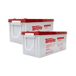 Pack 2 ud Baterías Portatiles GEL 12V 250Ah Tensite